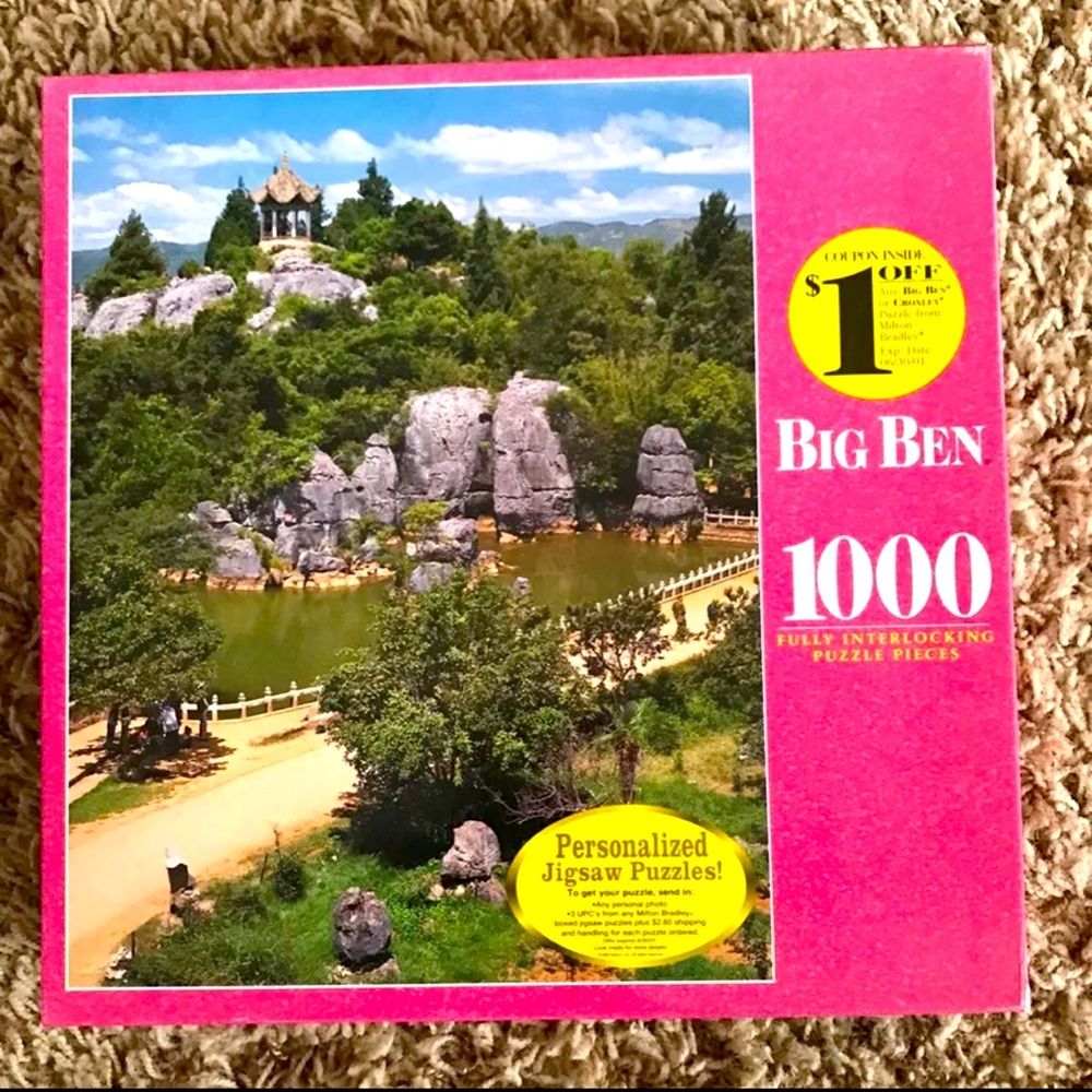 NEW in SEALED BOX Big Ben 1000 pc Puzzle